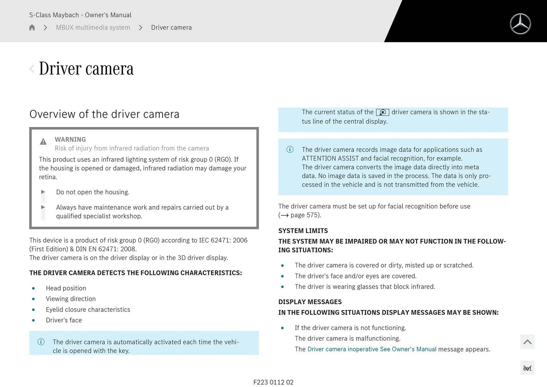 Mercedes-Benz catalogue - Catalogue valid from 1 May to 1 May 2026 - page 601