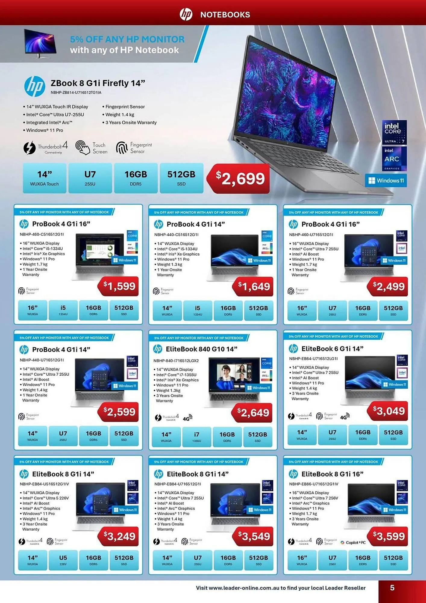 Leader Computers catalogue - Catalogue valid from 1 April to 30 June 2026 - page 5