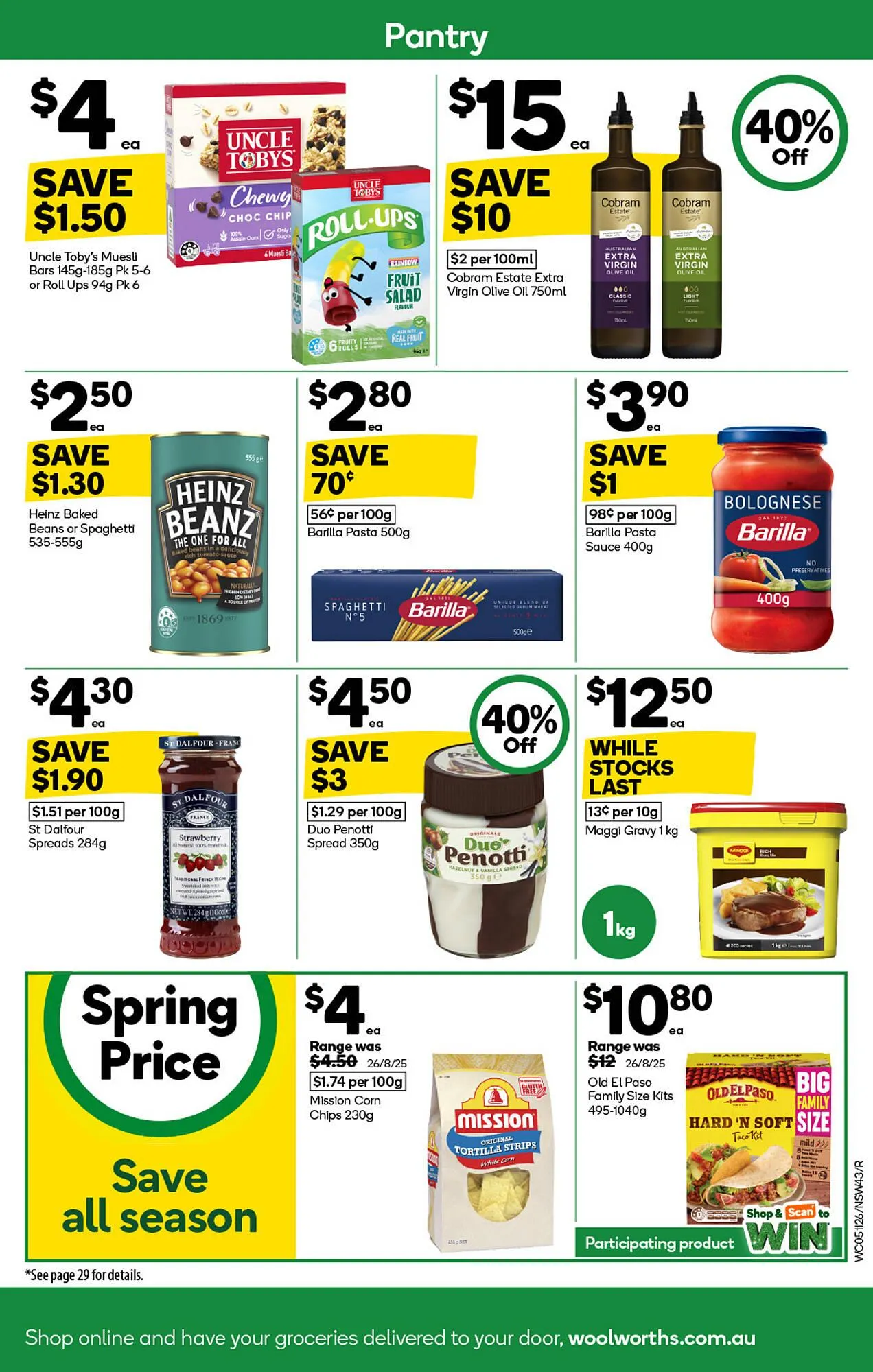 Woolworths catalogue - Catalogue valid from 5 November to 11 November 2025 - page 43