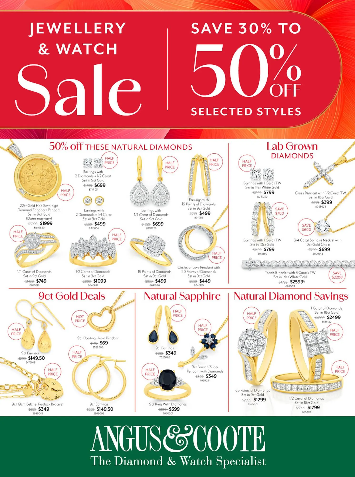 Angus & Coote catalogue - Catalogue valid from 8 September to 12 October 2025 - page 1