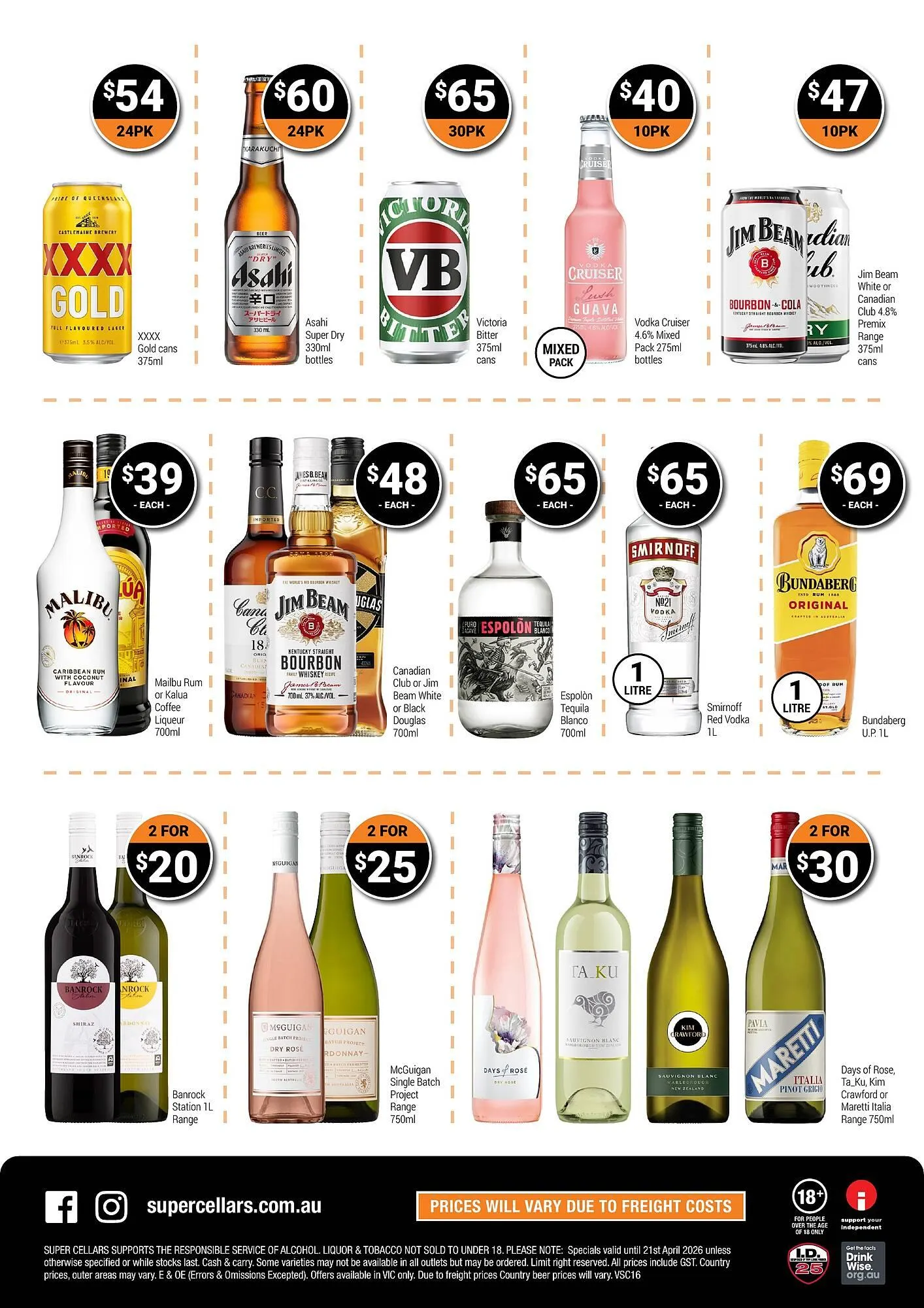 Super Cellars catalogue - Catalogue valid from 8 April to 21 April 2026 - page 2