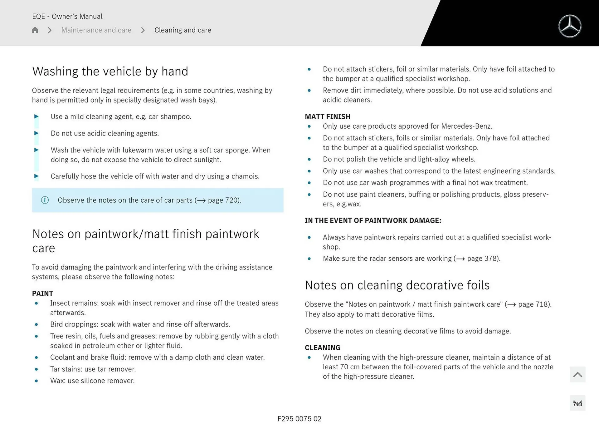 Mercedes-Benz catalogue - Catalogue valid from 11 September to 11 September 2025 - page 718