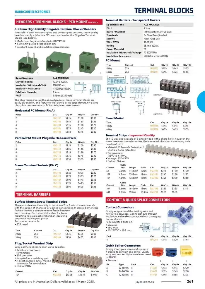 Celebrating 40 Years In Electronics - Catalogue valid from 4 March to 31 March 2025 - page 261