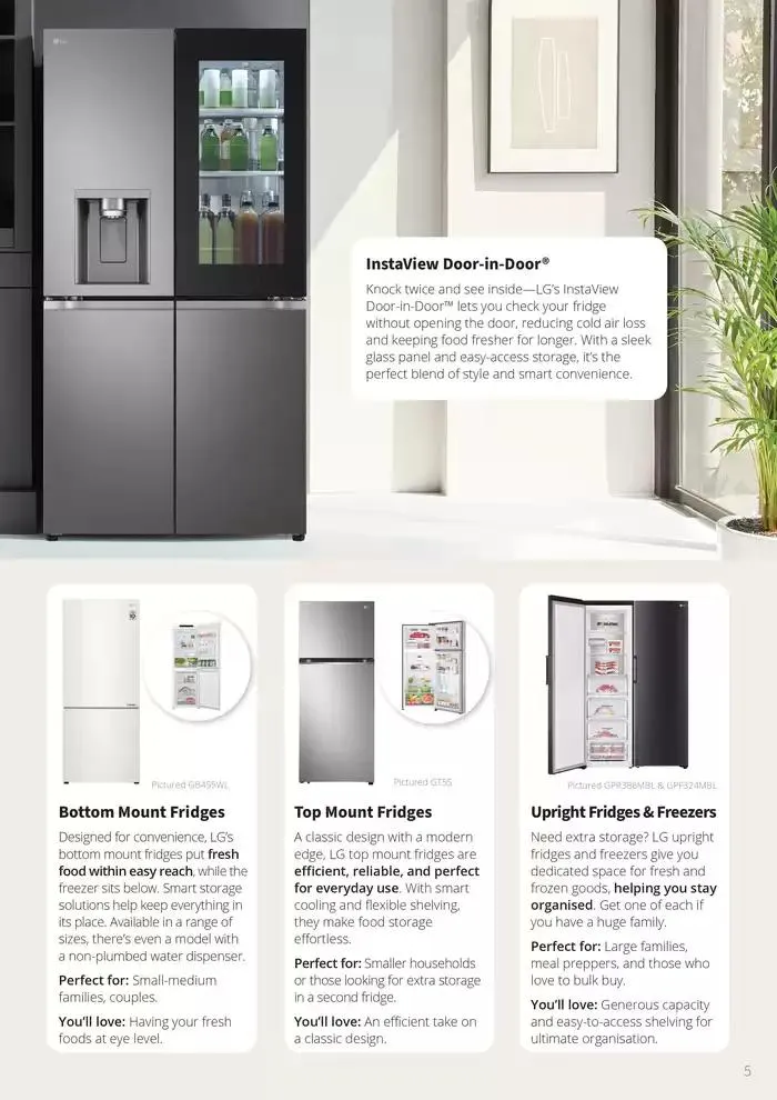 LG Lookbook - Catalogue valid from 27 March to 31 December 2025 - page 5