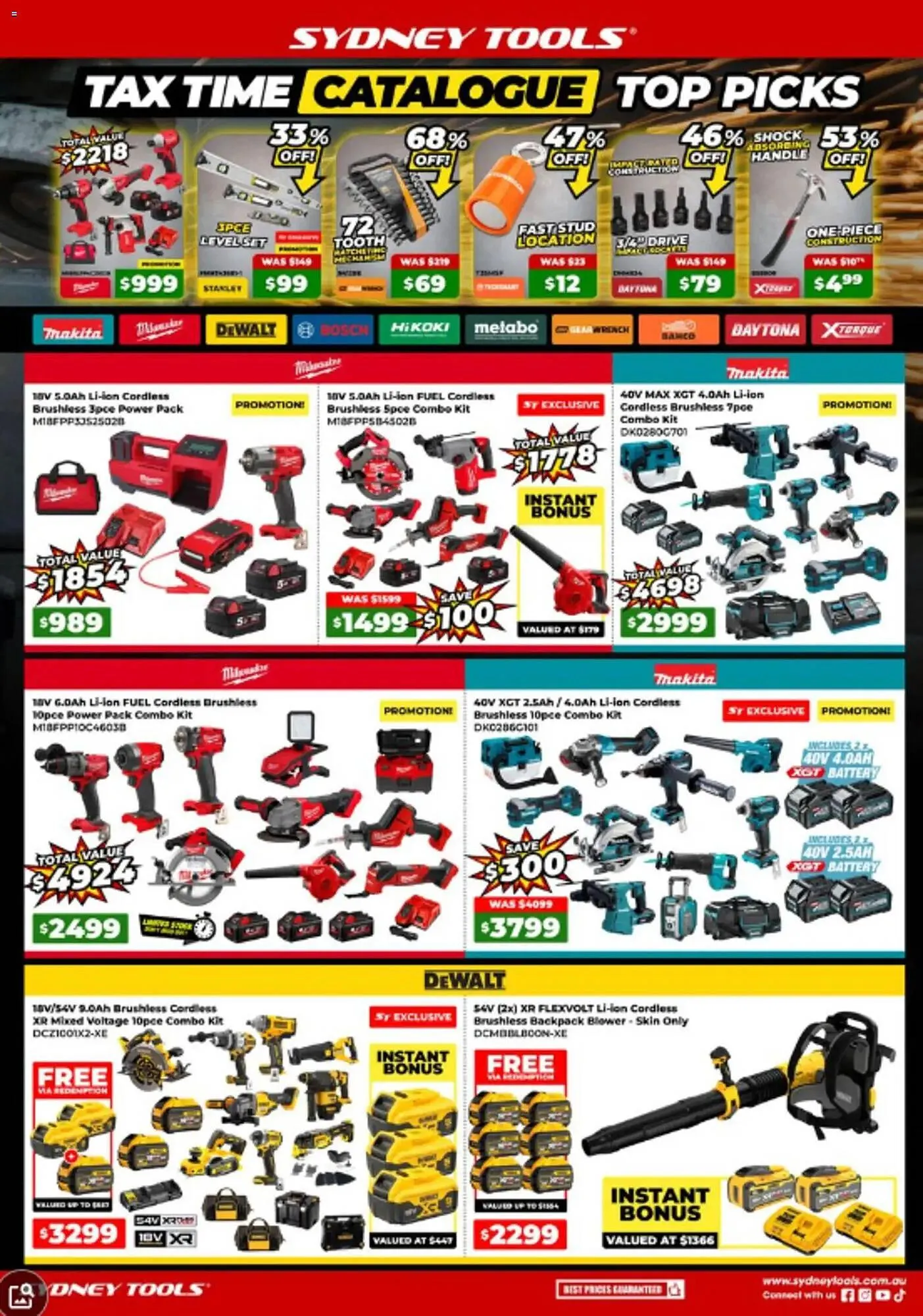 Sydney Tools catalogue - 1