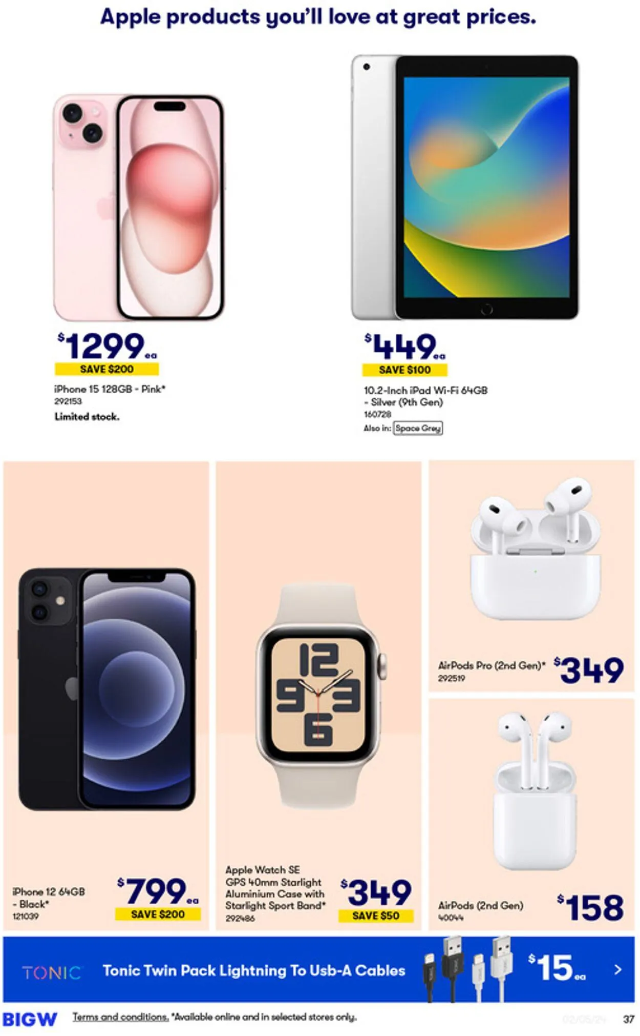 BIG W Current catalogue - Catalogue valid from 6 November to 20 November 2024 - page 37