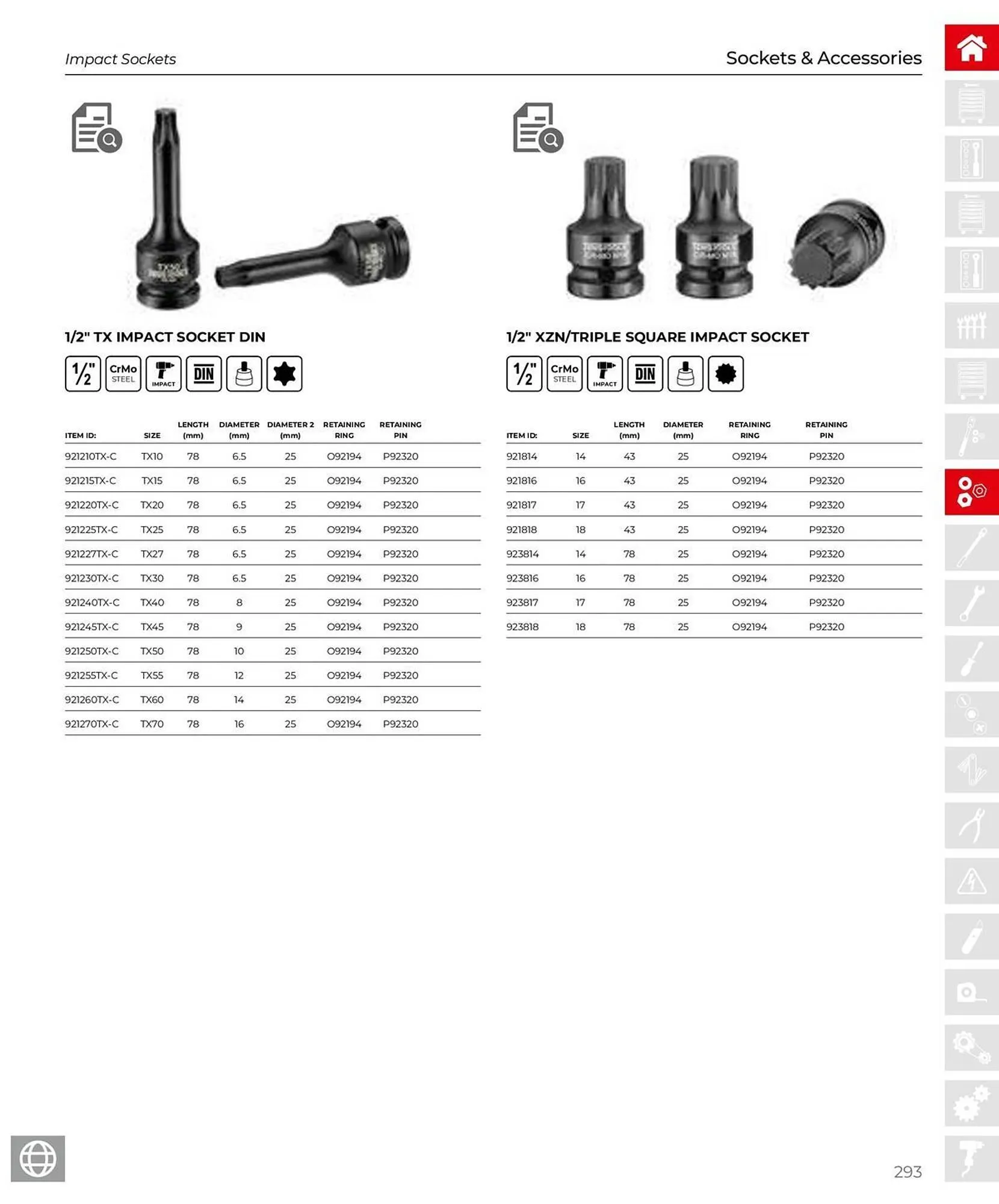 Teng Tools catalogue - Catalogue valid from 28 March to 31 December 2025 - page 294
