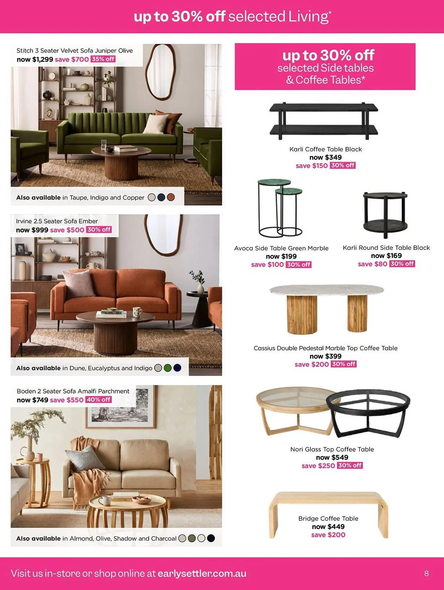 Early Settler catalogue - Catalogue valid from 14 April to 3 May 2026 - page 8