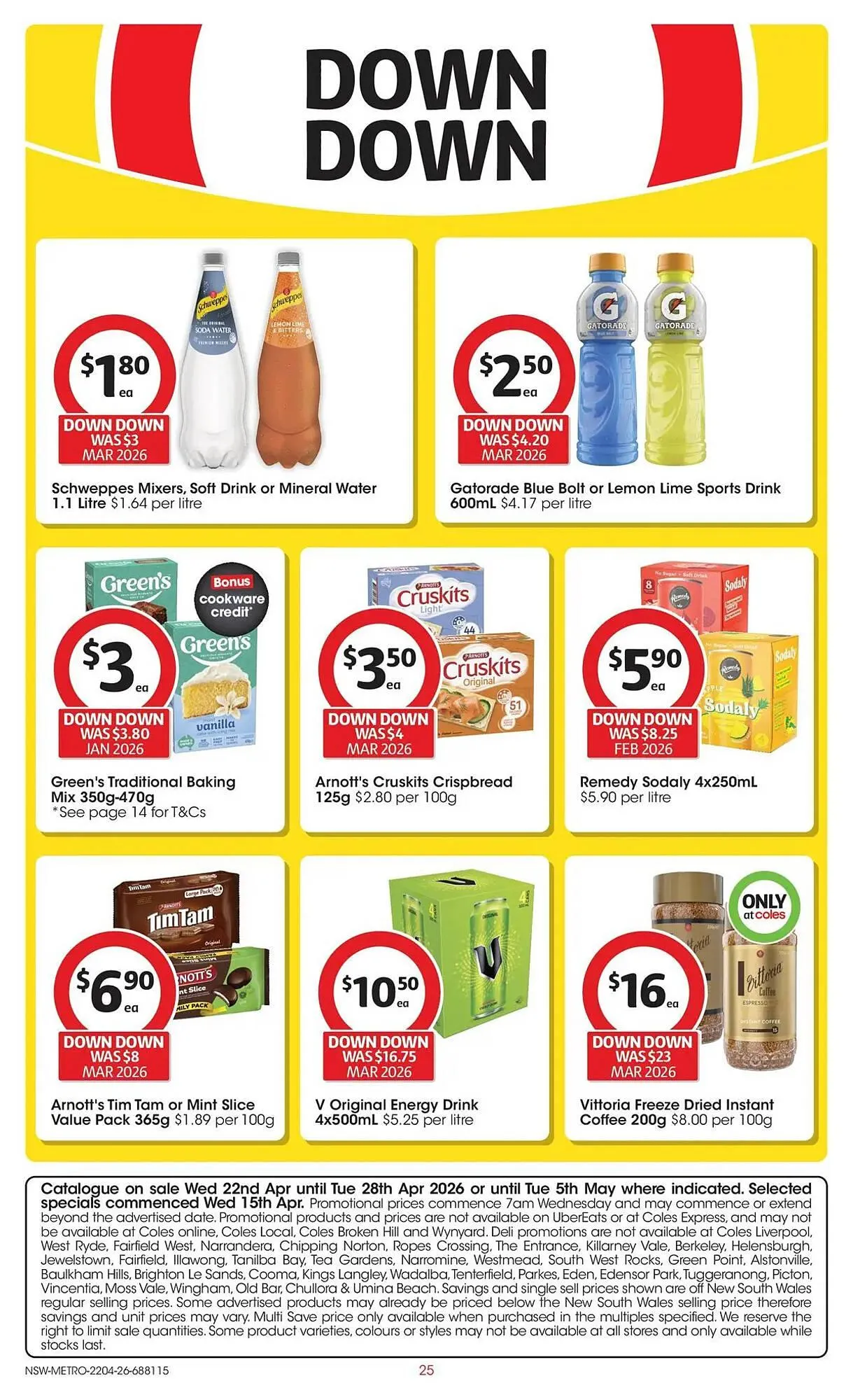 Coles catalogue - Catalogue valid from 22 April to 28 April 2026 - page 25