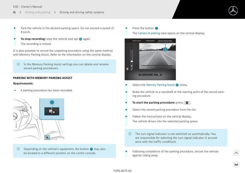 EQE Sedan - Catalogue valid from 11 September to 11 September 2025 - page 469