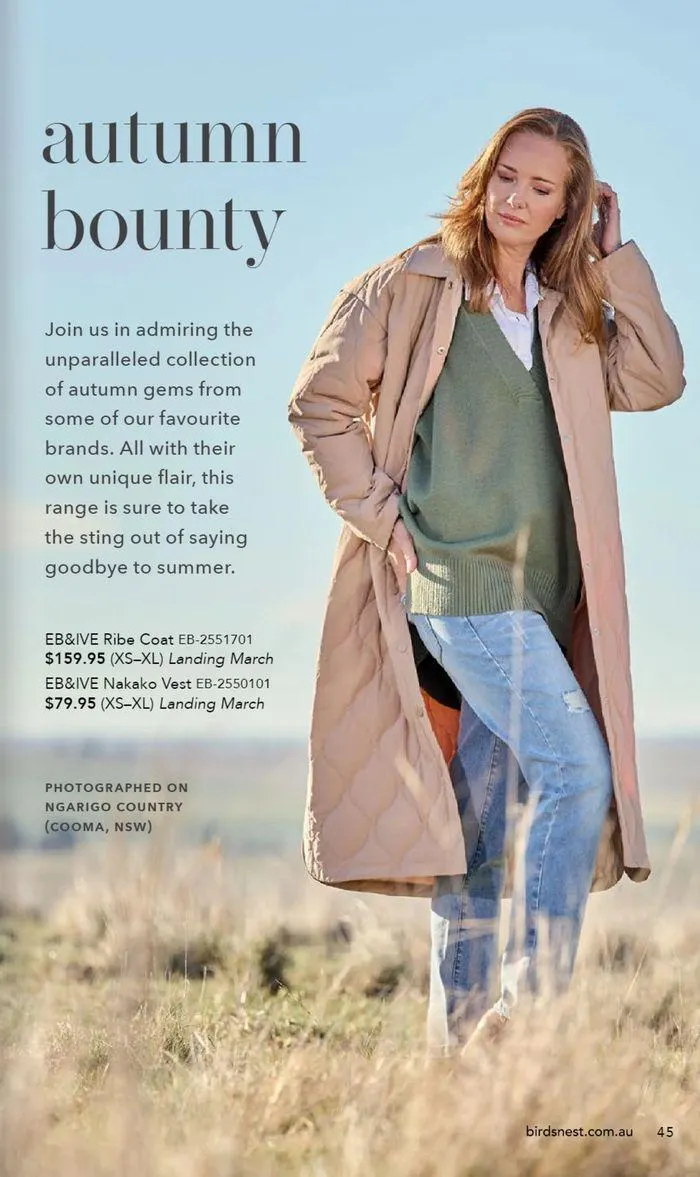 Autumn 2024 - Catalogue valid from 25 March to 31 May 2024 - page 45