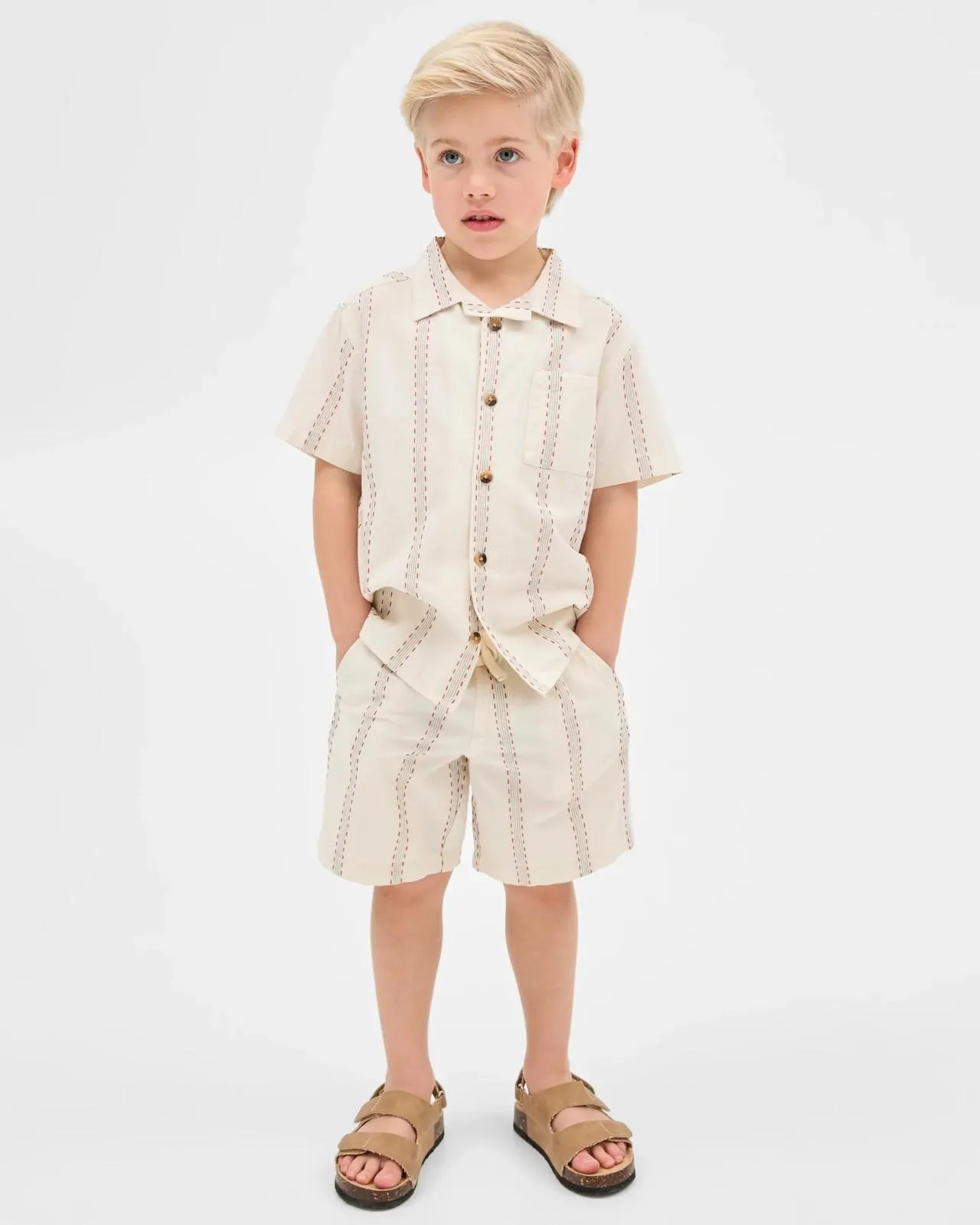 Australian Cotton Rich Shirt and Short Set