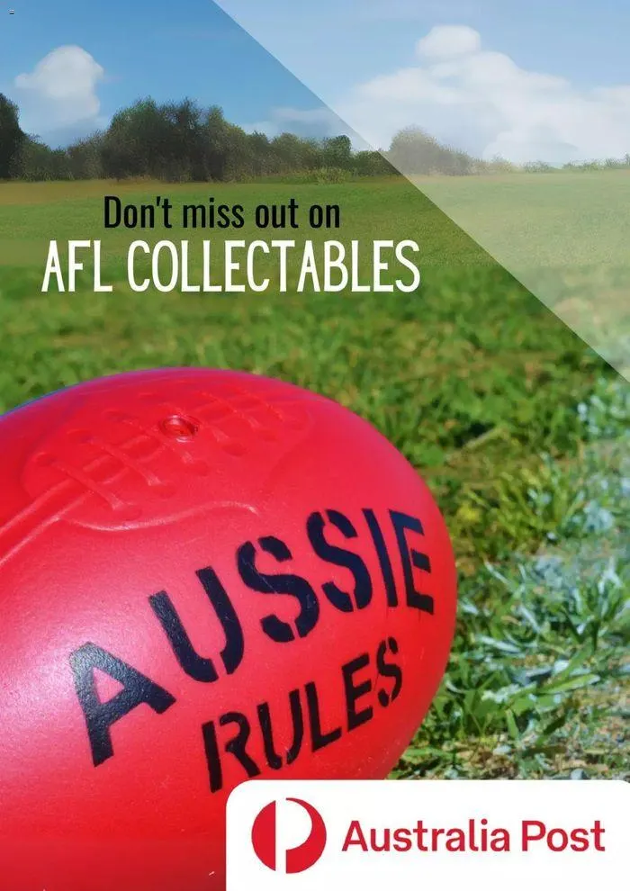 Dont Miss Out On AFL Collectables - 1