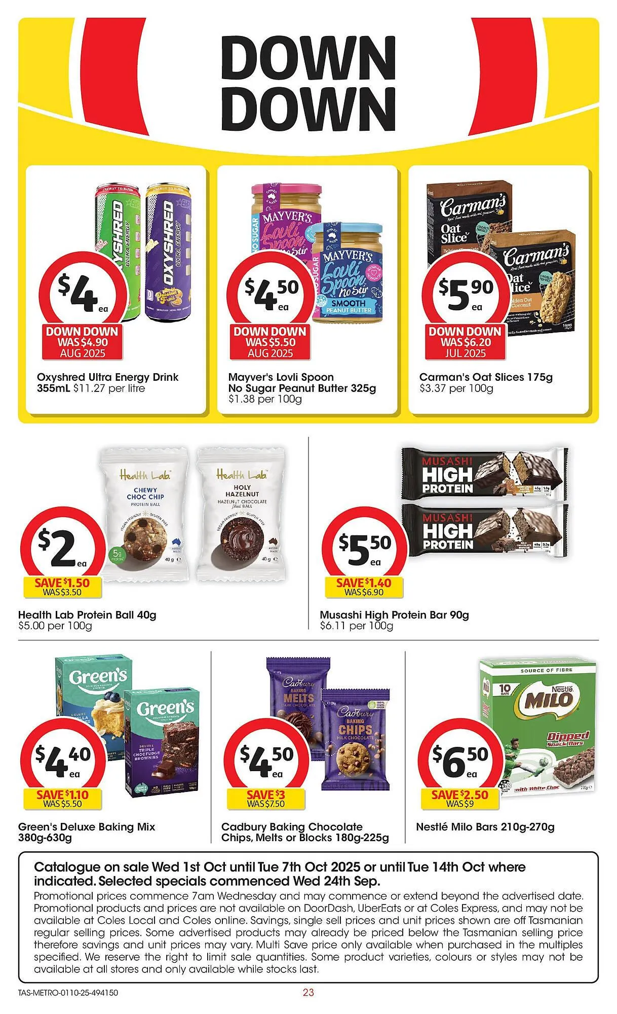 Coles catalogue - Catalogue valid from 1 October to 7 October 2025 - page 23