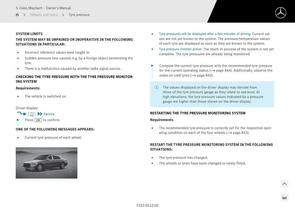 S - Class Maybach - Catalogue valid from 11 September to 11 September 2025 - page 845