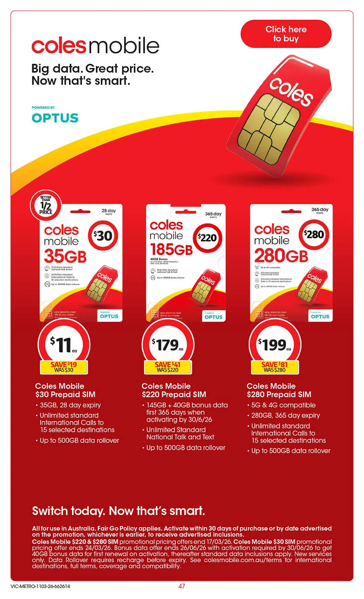 Coles catalogue - Catalogue valid from 11 March to 17 March 2026 - page 48