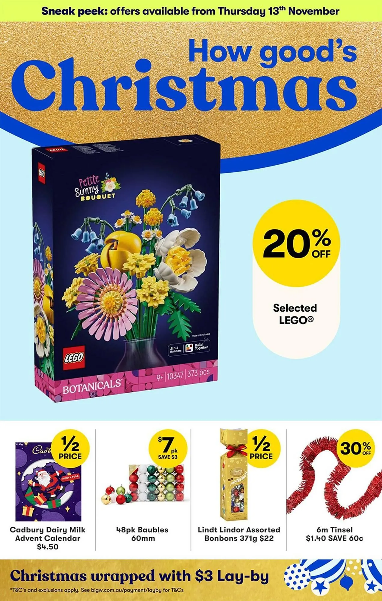 BIG W catalogue - Catalogue valid from 13 November to 24 December 2025 - page 1