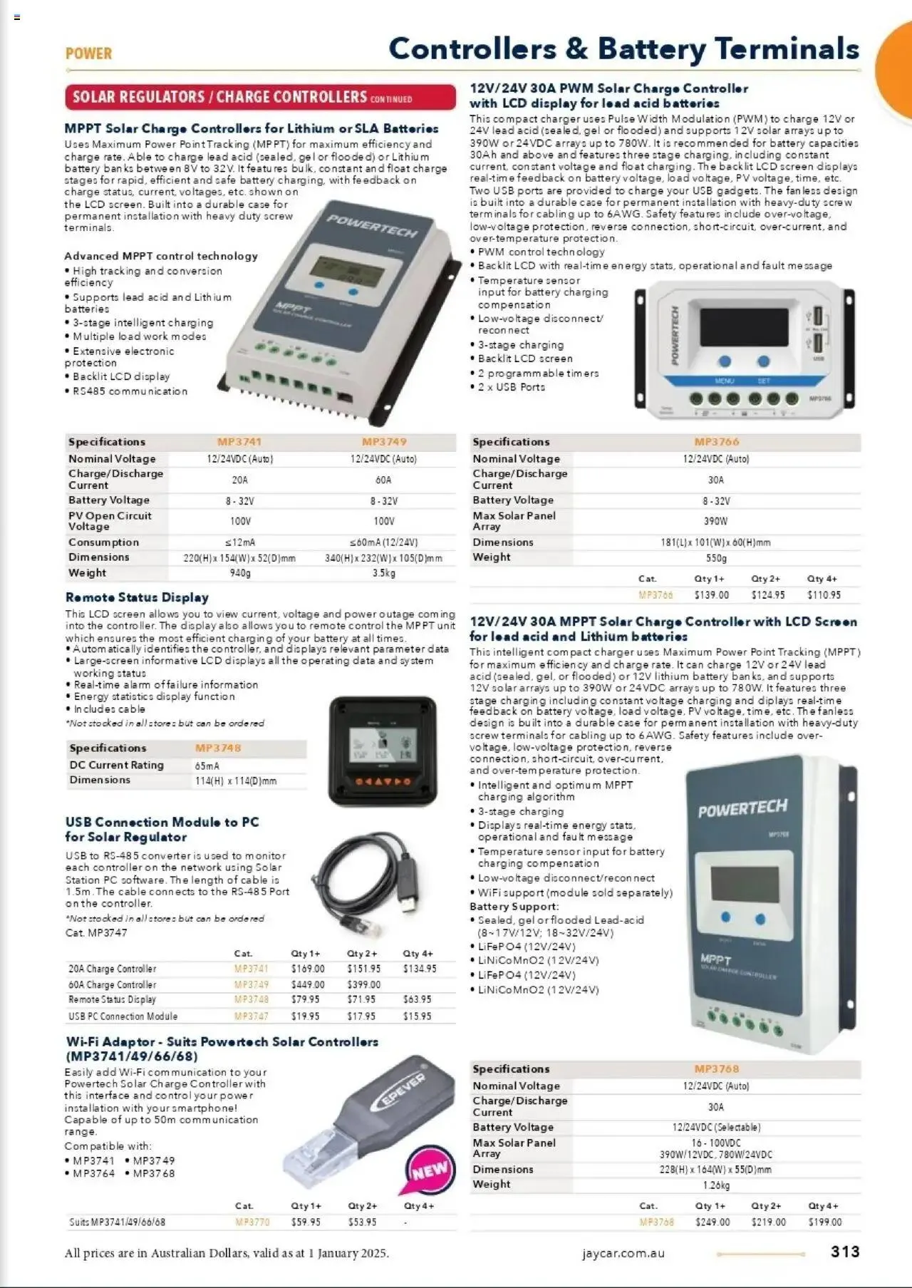 Jaycar Celebrating 40 Years in Electronics - Catalogue valid from 1 January to 29 August 2025 - page 251