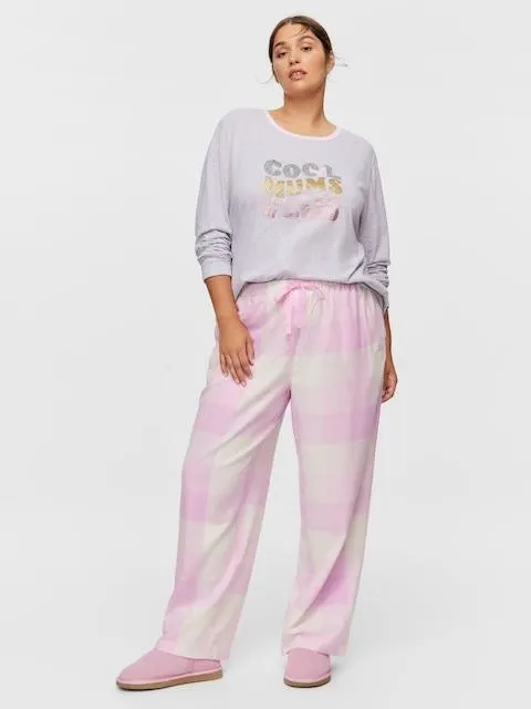 P.A. Plus Pastel Flannelette Pj Pant
