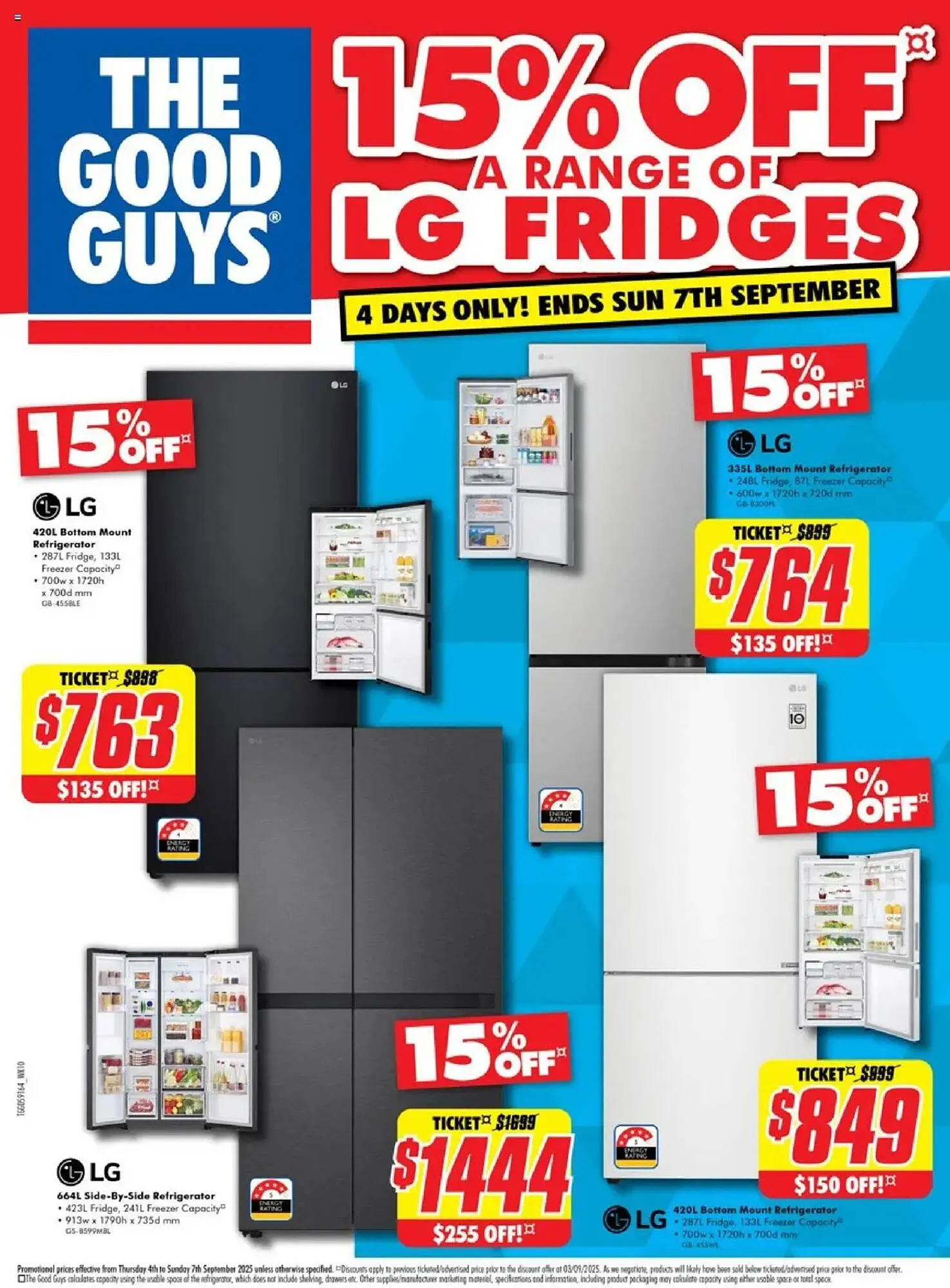 The Good Guys catalogue - Catalogue valid from 2 September to 15 September 2025 - page 1