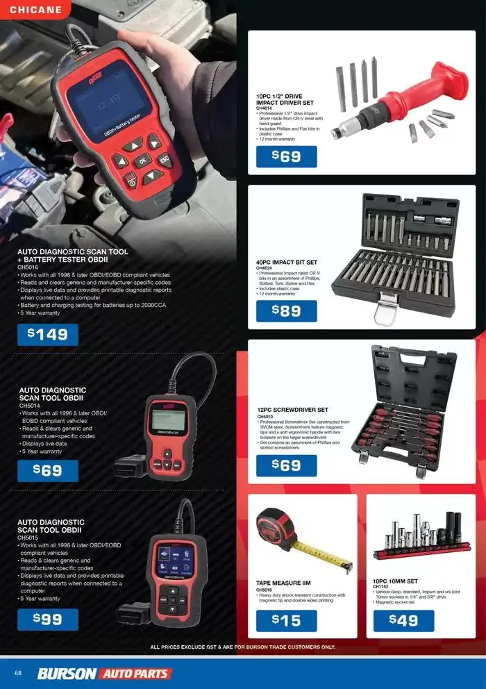  Tools And Equipment - Catalogue valid from 1 April to 30 June 2025 - page 68