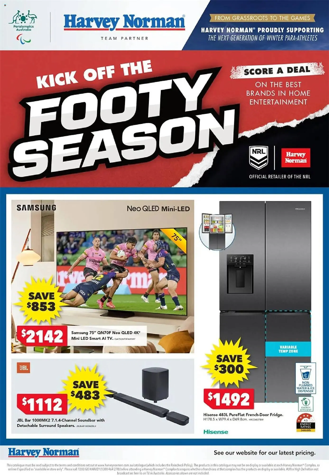 Harvey Norman catalogue - Catalogue valid from 25 February to 9 March 2026 - page 1