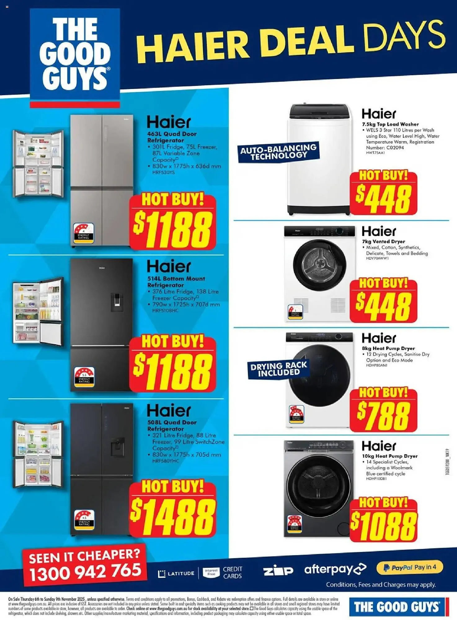 The Good Guys catalogue - Catalogue valid from 6 November to 9 November 2025 - page 3