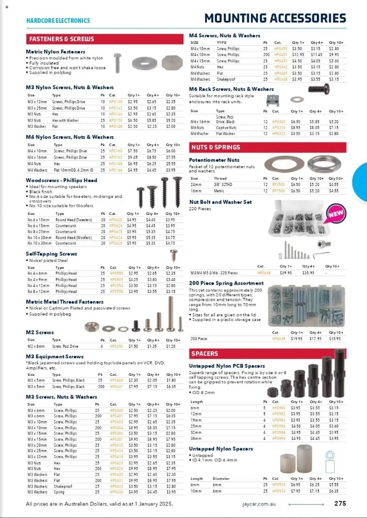 Jaycar Celebrating 40 Years in Electronics - Catalogue valid from 1 January to 29 August 2025 - page 220
