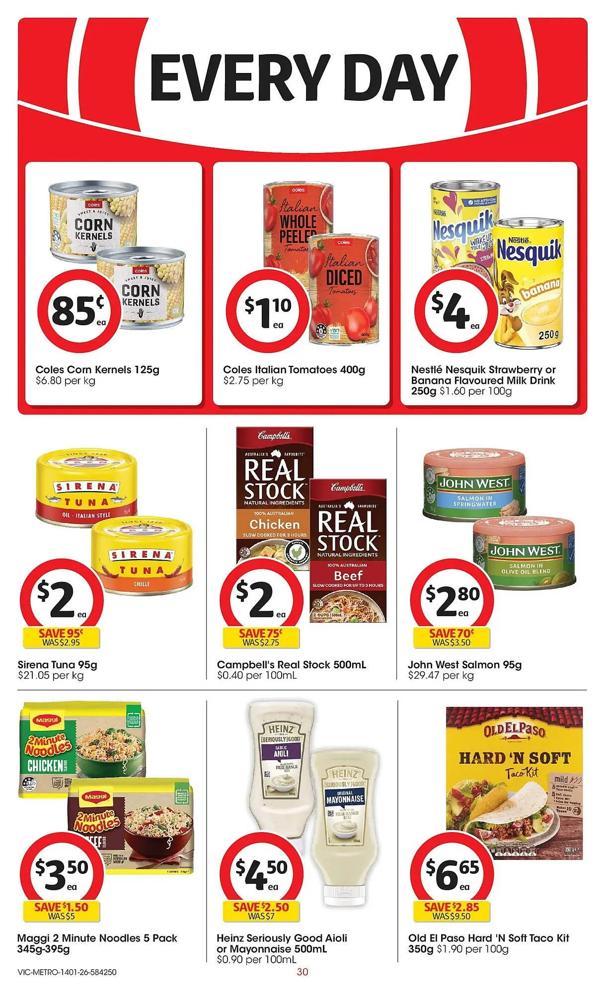 Coles catalogue - Catalogue valid from 14 January to 20 January 2026 - page 30