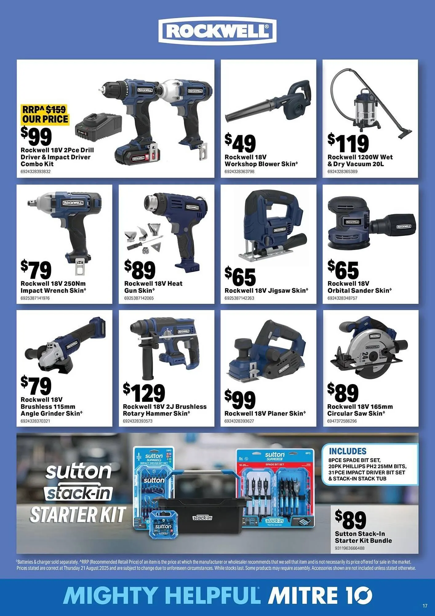 Mitre 10 catalogue - Catalogue valid from 1 October to 19 October 2025 - page 17