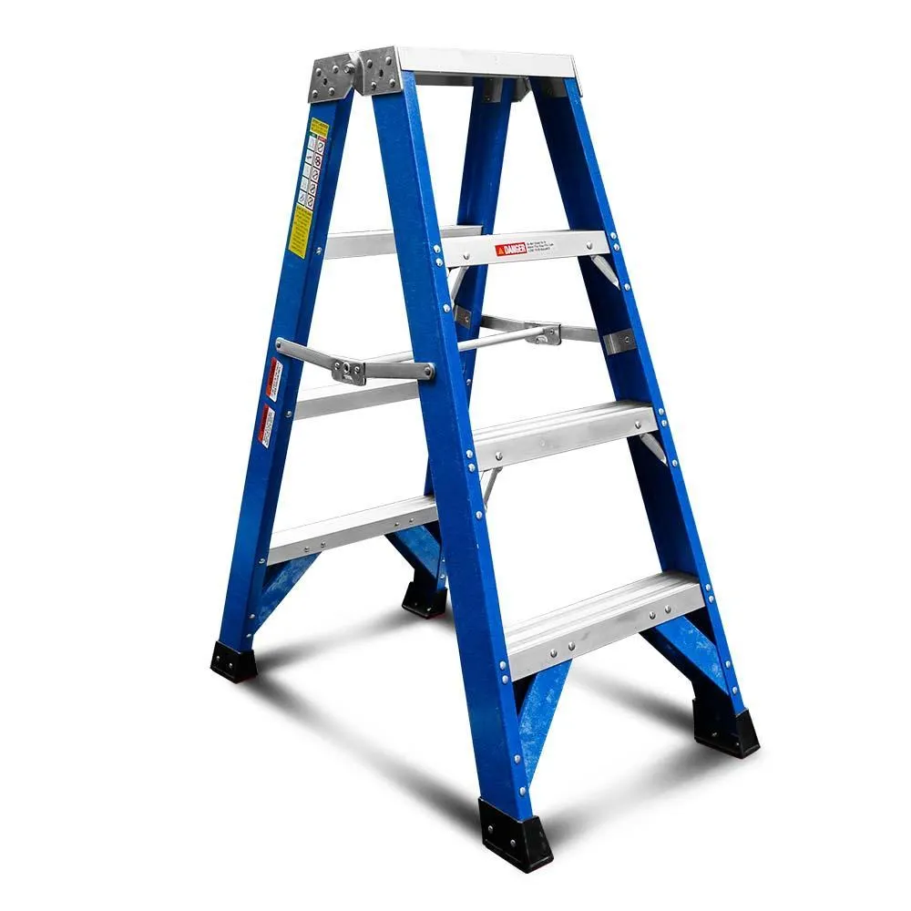 Climbrite CDSTEP3 1.2m 3-Step Fibreglass Double Sided Ladder