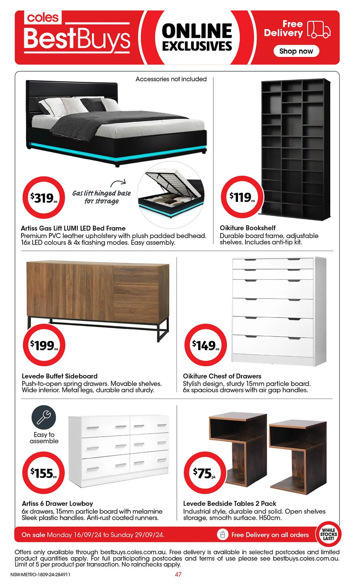 Coles catalogue - Catalogue valid from 18 September to 24 September 2024 - page 48