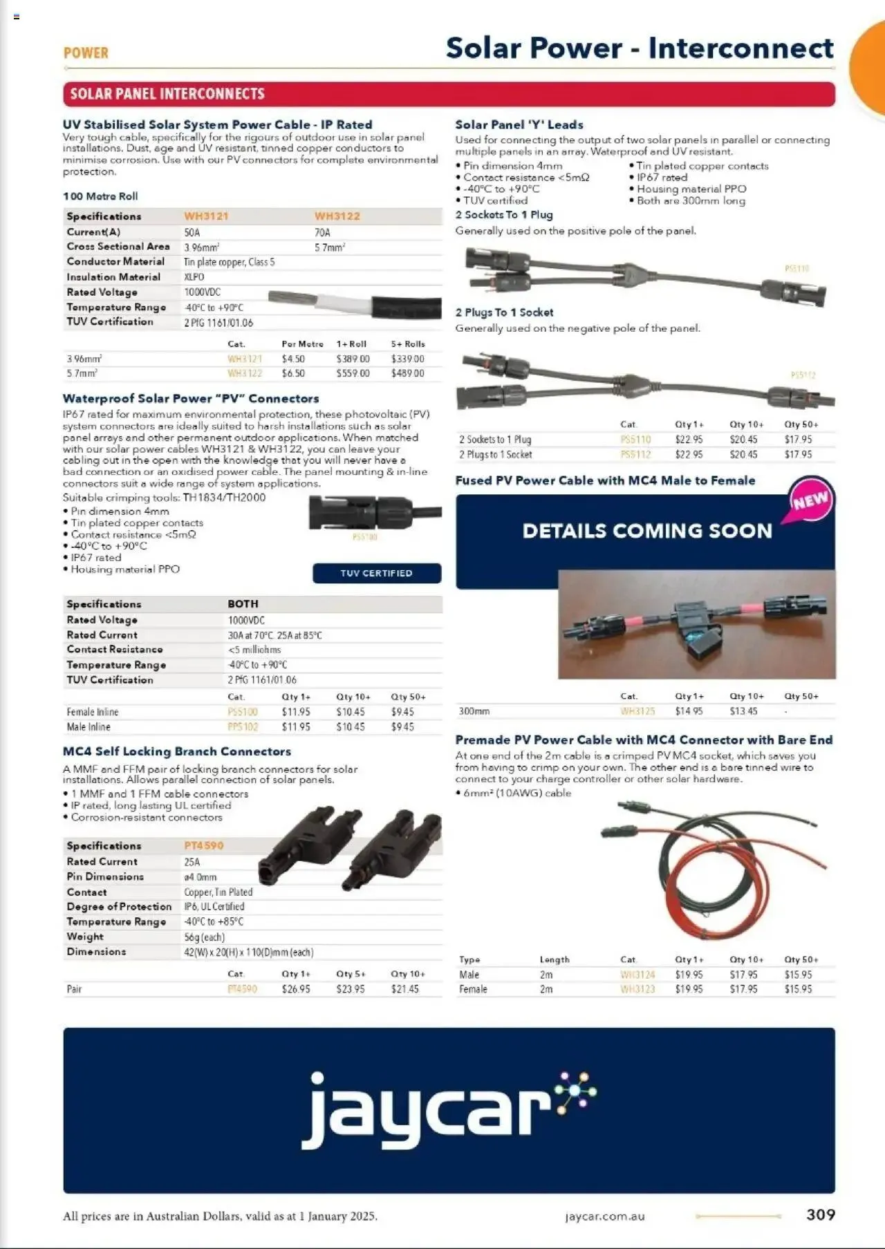 Jaycar Celebrating 40 Years in Electronics - Catalogue valid from 1 January to 29 August 2025 - page 247