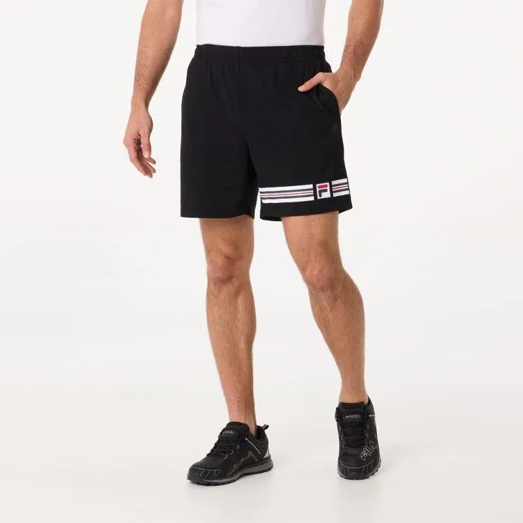 FILA Men's Cairo Stripe Shorts Black