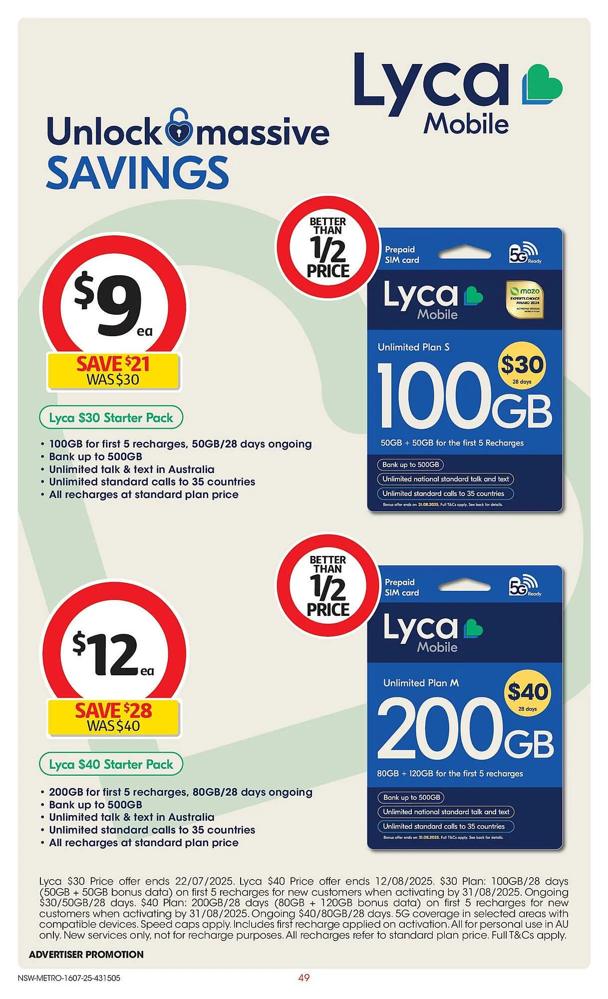 Coles catalogue - Catalogue valid from 15 July to 22 July 2025 - page 49