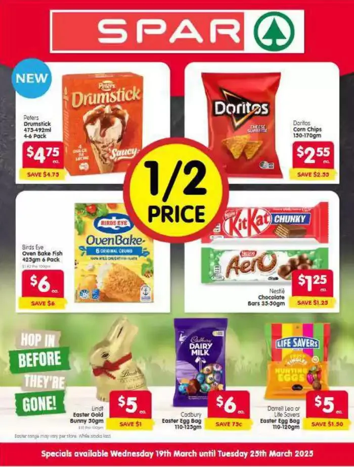 SPAR 19/03 - Catalogue valid from 19 March to 25 March 2025 - page 1