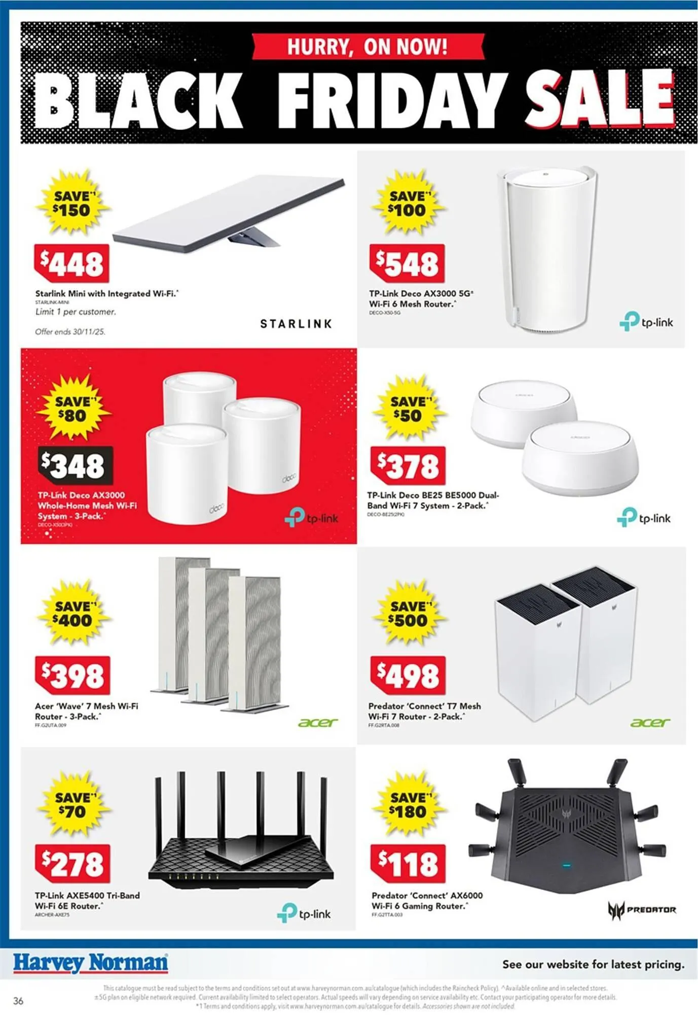 Harvey Norman catalogue - Catalogue valid from 20 November to 2 December 2025 - page 36