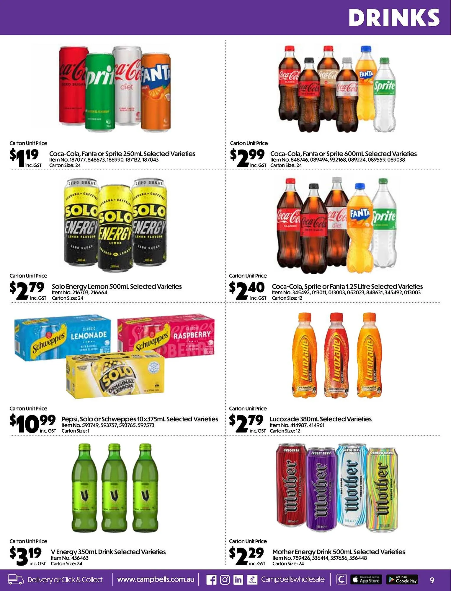 Campbells Wholesale catalogue - Catalogue valid from 27 October to 23 November 2025 - page 9