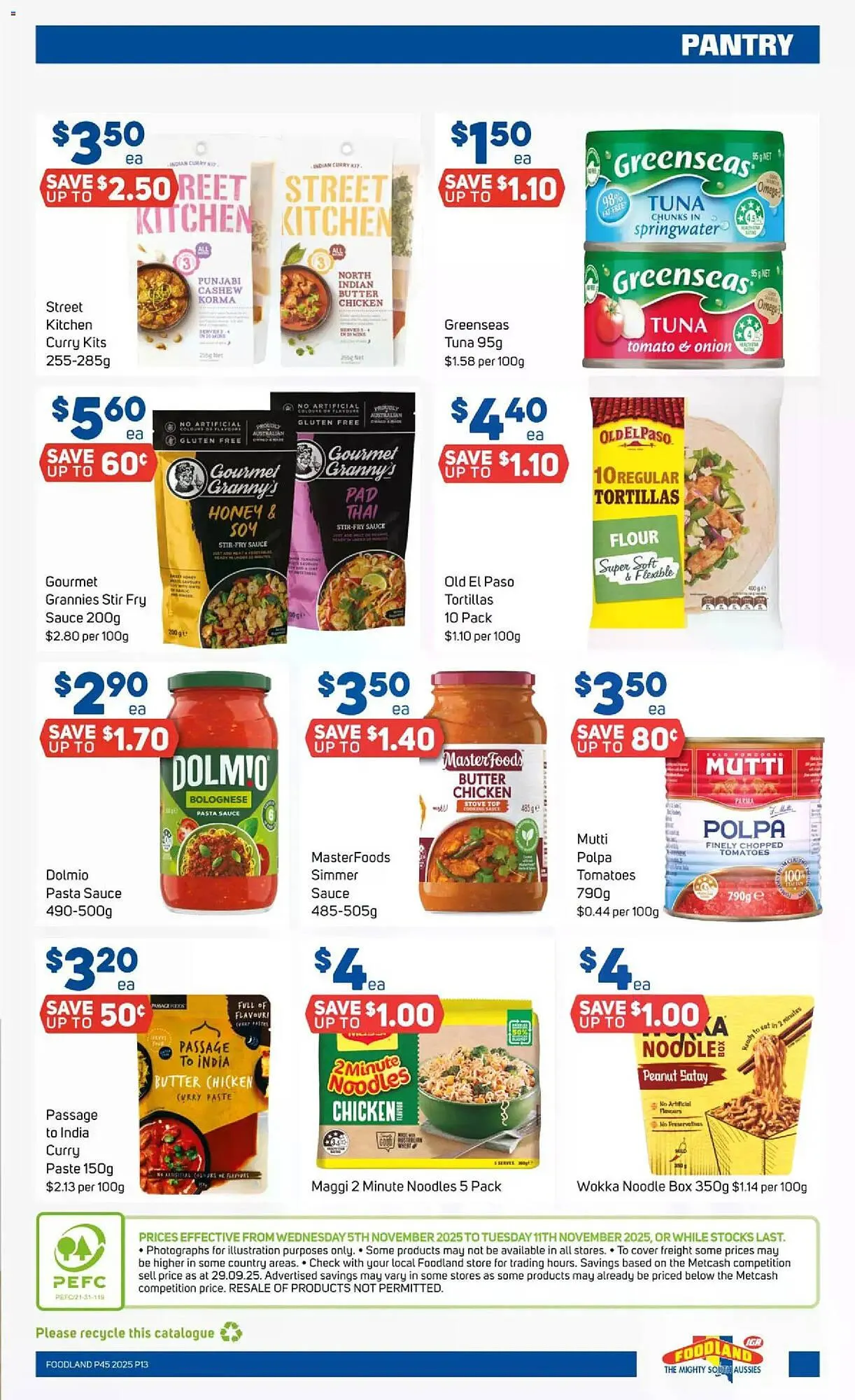 Foodland catalogue - Catalogue valid from 5 November to 11 November 2025 - page 13