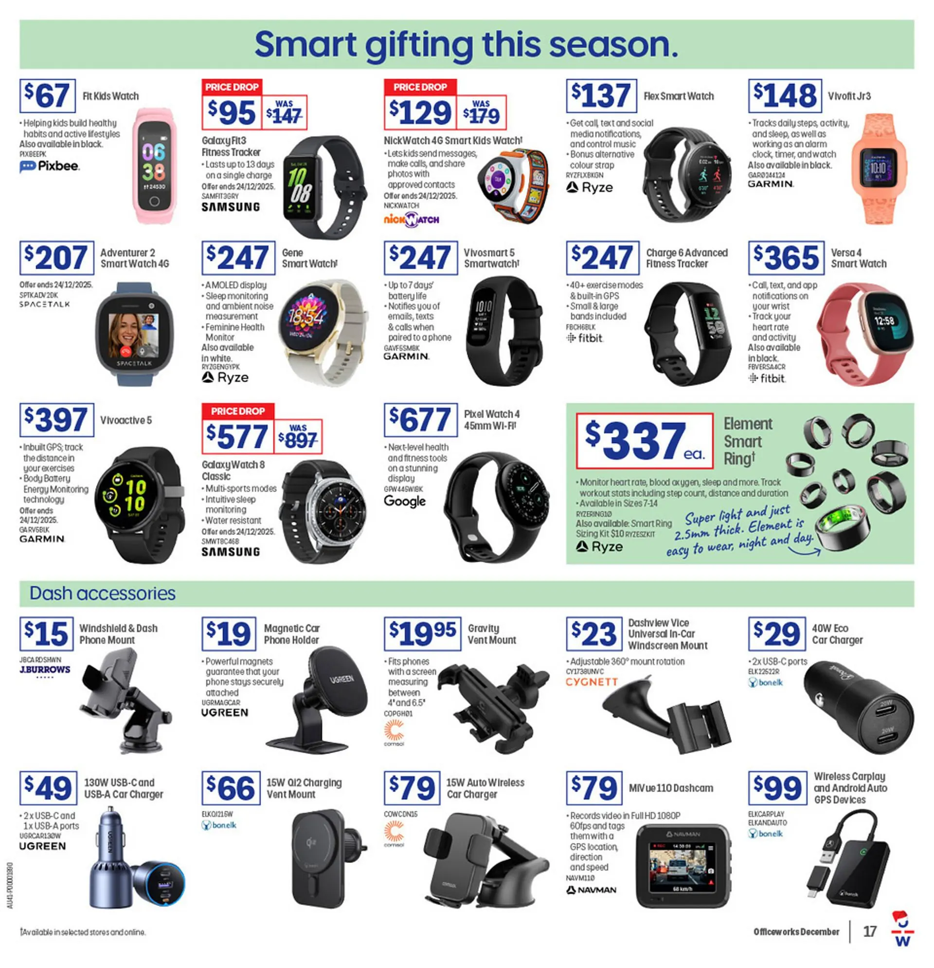 Officeworks catalogue - Catalogue valid from 4 December to 24 December 2025 - page 17