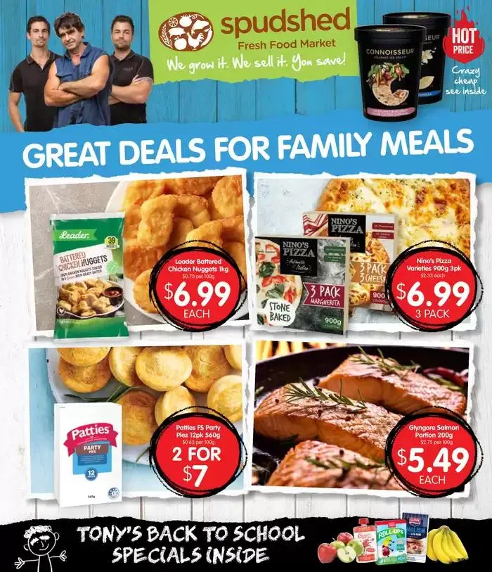 Great Deals For Family Meals - Catalogue valid from 29 January to 4 February 2025 - page 1