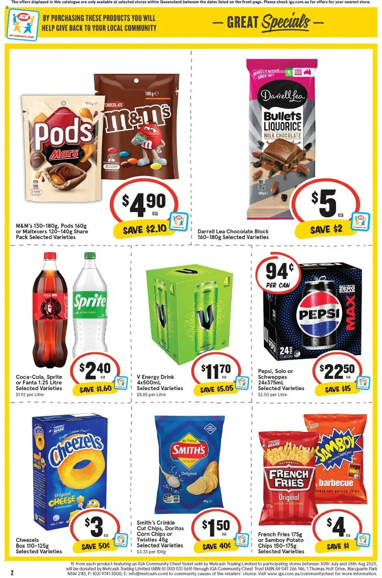 IGA catalogue - Catalogue valid from 30 July to 5 August 2025 - page 2