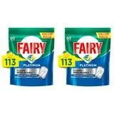 Fairy Platinum Dishwasher Capsules 2 x 113 Pack