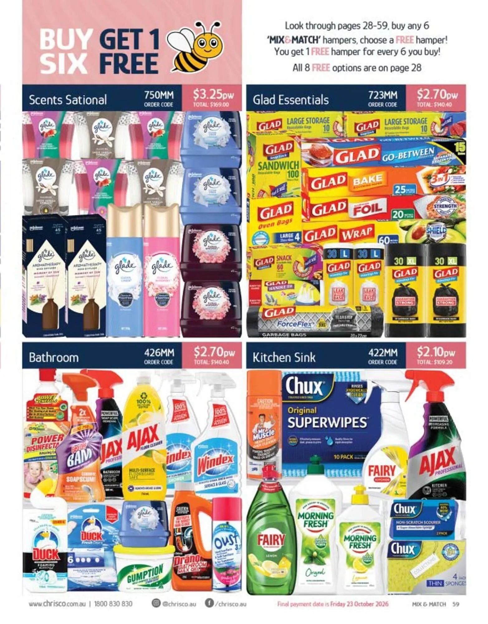 Chrisco Hampers catalogue - Catalogue valid from 19 September to 31 December 2026 - page 59