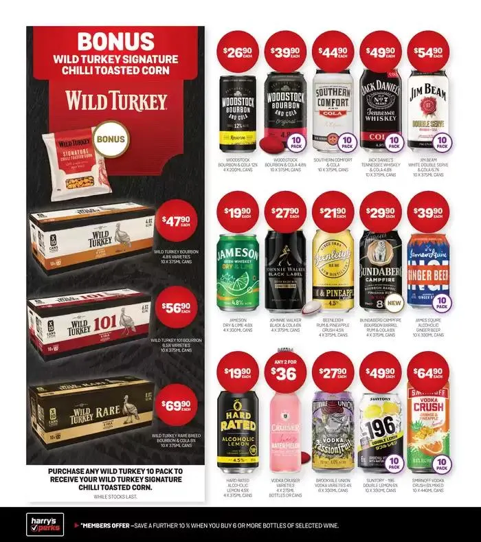 Kick Off The Footy Season at Harry's - Catalogue valid from 5 March to 1 April 2025 - page 10