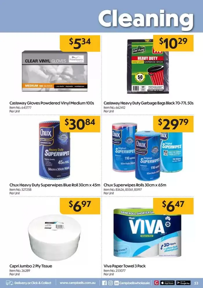 Food Service Magazine - Catalogue valid from 28 October to 26 January 2025 - page 53