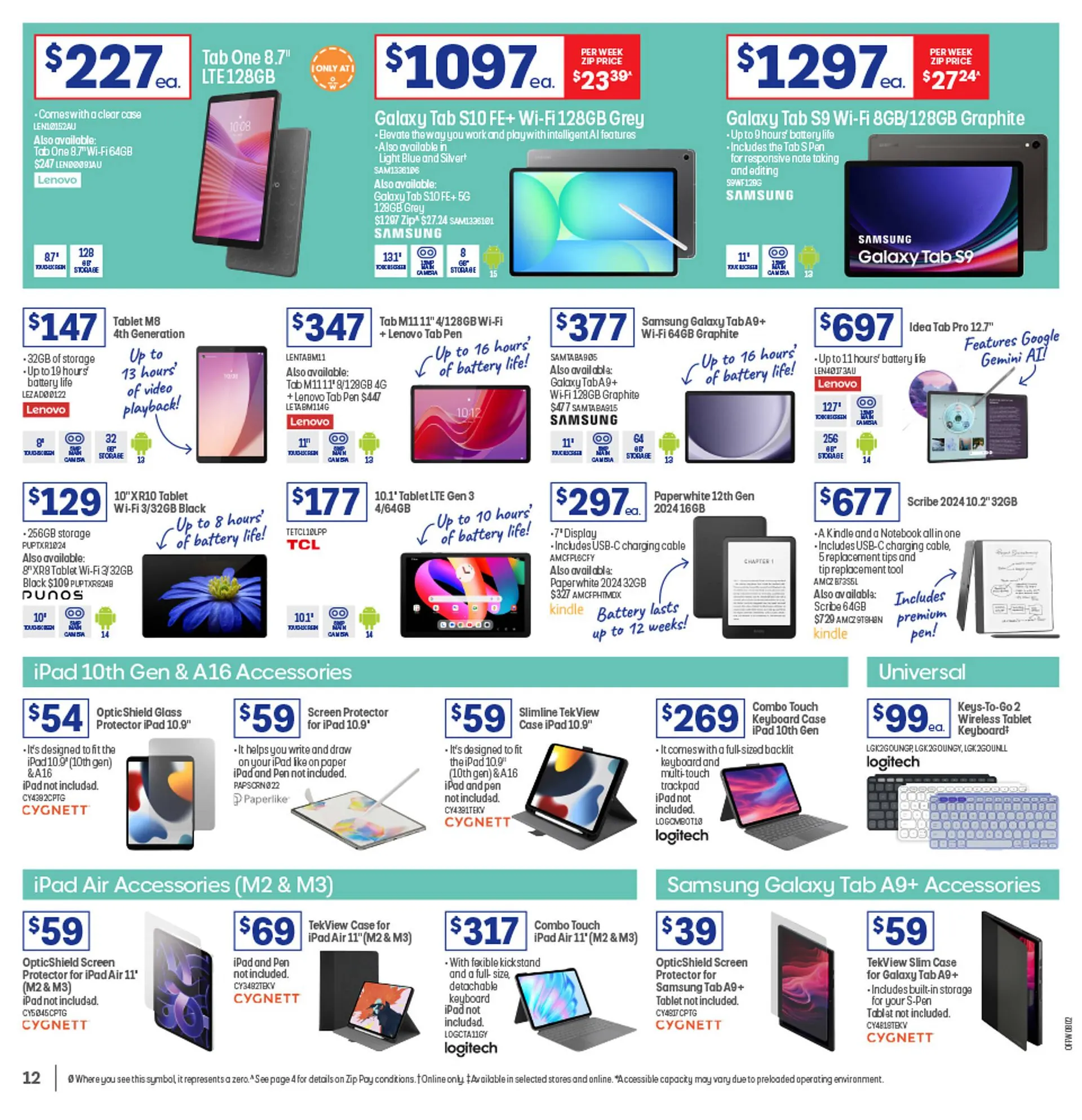 Officeworks catalogue - Catalogue valid from 29 May to 30 June 2025 - page 12