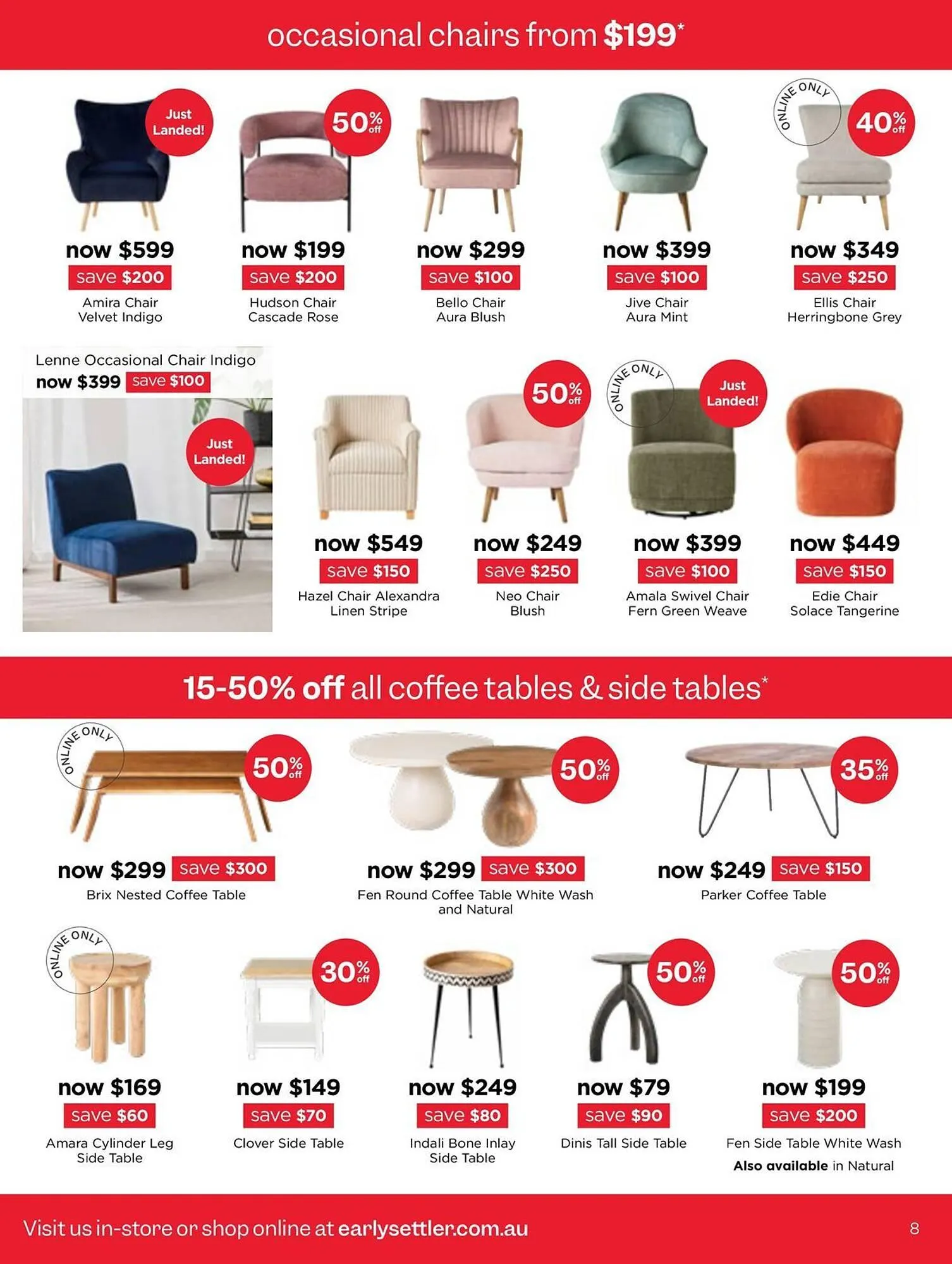 Early Settler catalogue - Catalogue valid from 27 May to 6 July 2025 - page 8