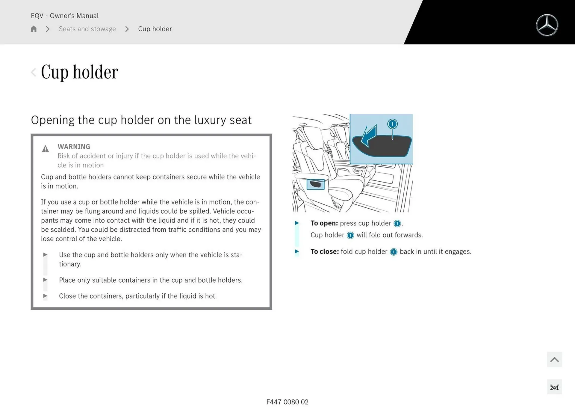 Mercedes-Benz catalogue - Catalogue valid from 11 September to 11 September 2025 - page 241