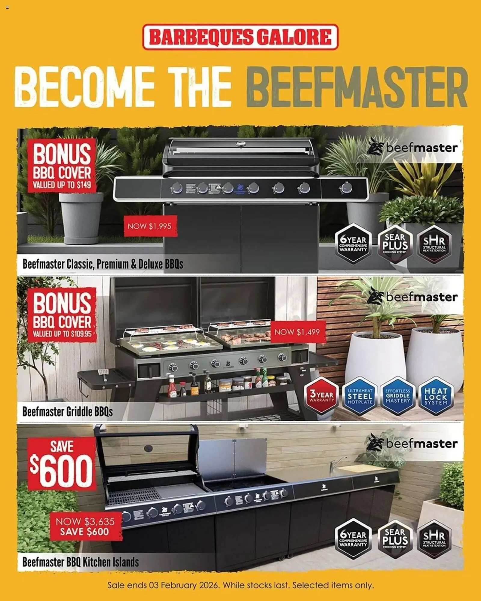 Barbeques Galore catalogue - Catalogue valid from 23 January to 3 February 2026 - page 4